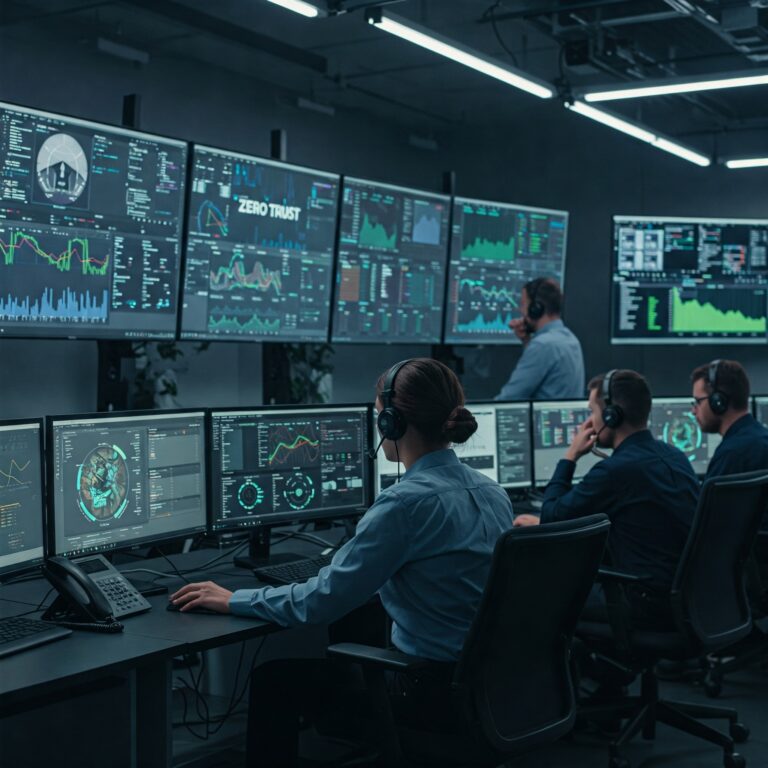 Security operations center zero trust