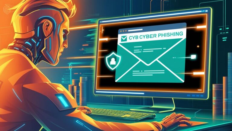 generate images of cyber phishing