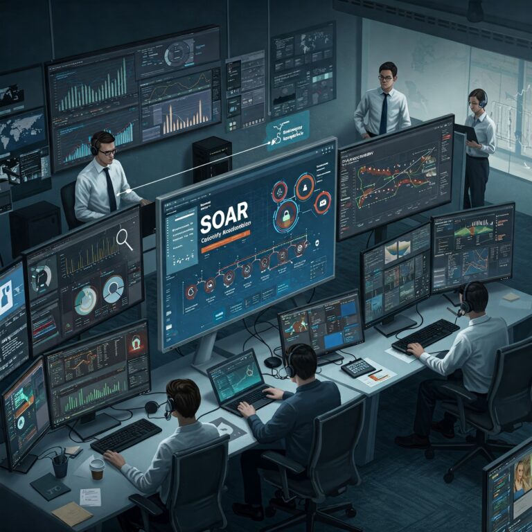 SOAR XDR platform in a SOC