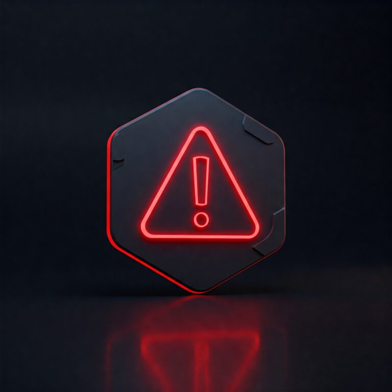 Digital alert icon symbolizing AI activity monitoring