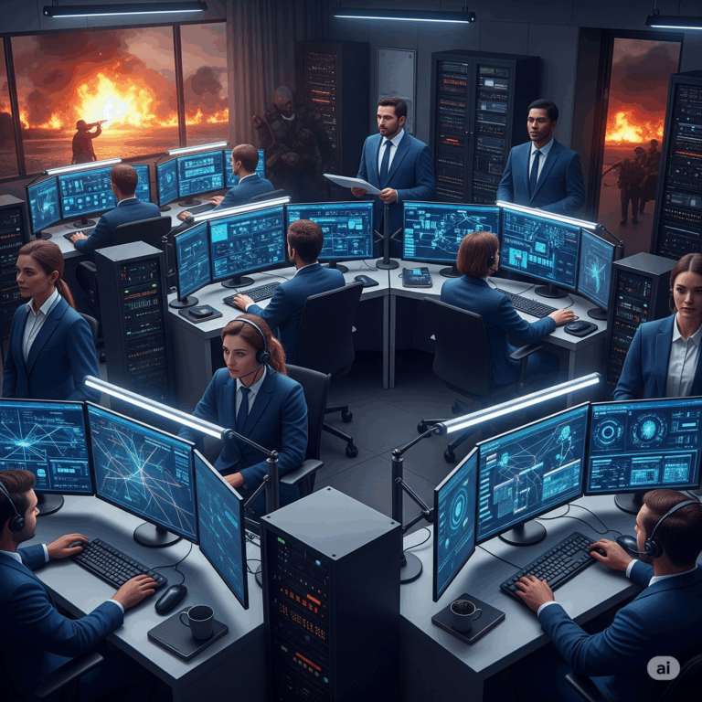 Cyber defense during war