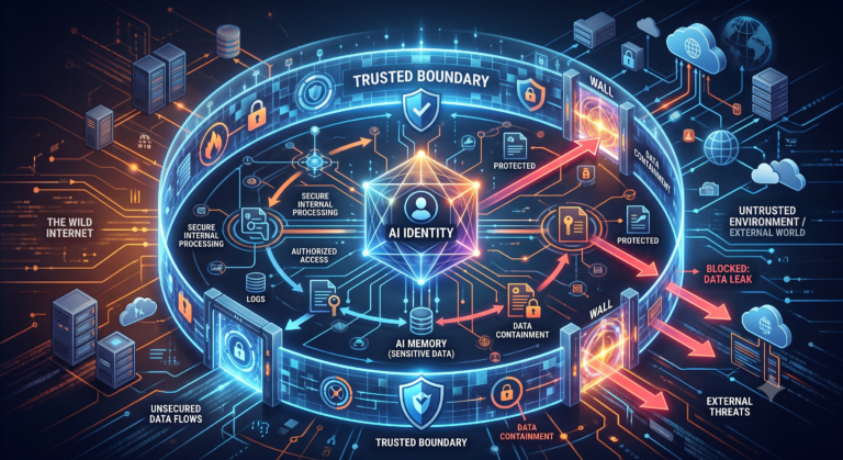 AI Identity with trust boundary to protect its memory
